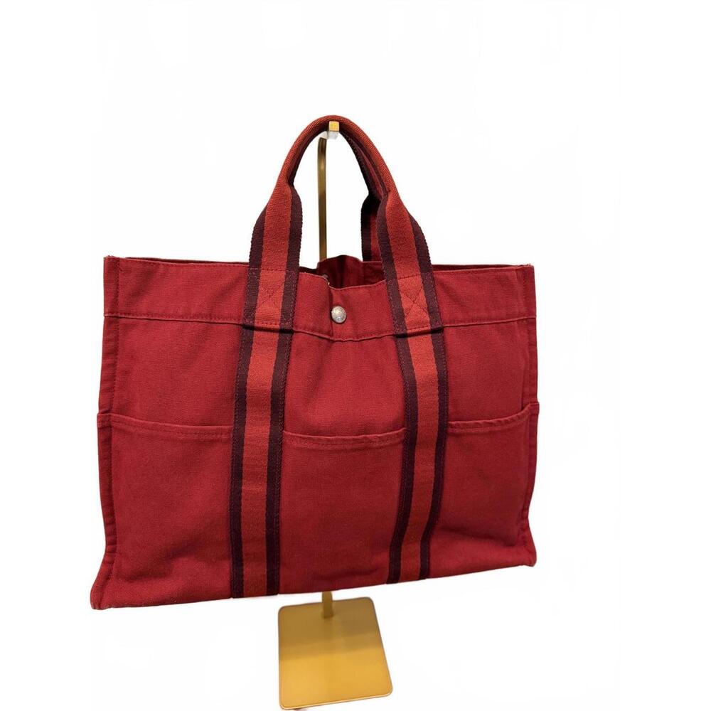 Hermes Canvas Tote